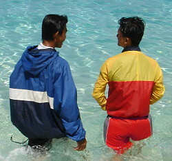 nylon anorak for swimming